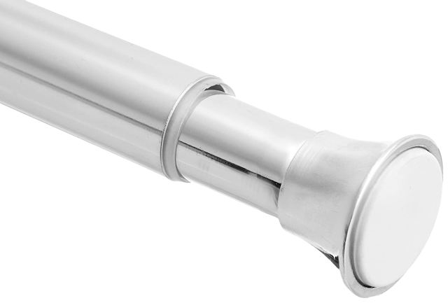 Adjustable -Length Curtain Tension Rod